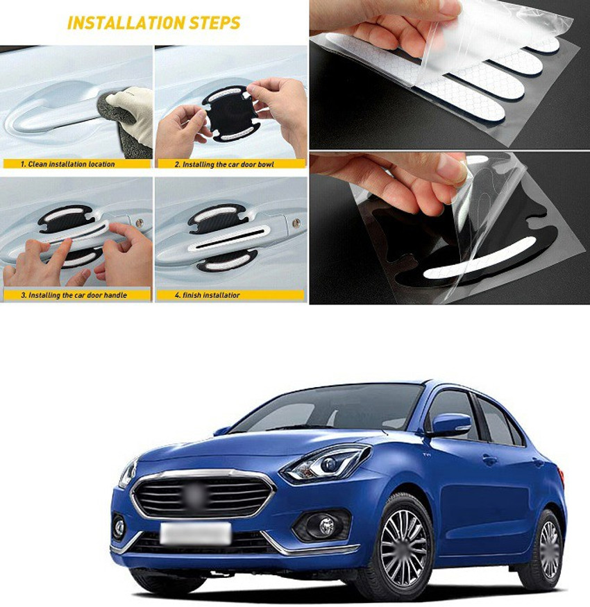 PROEDITION Car Door Handle Scratch Cover Sticker Protective Film