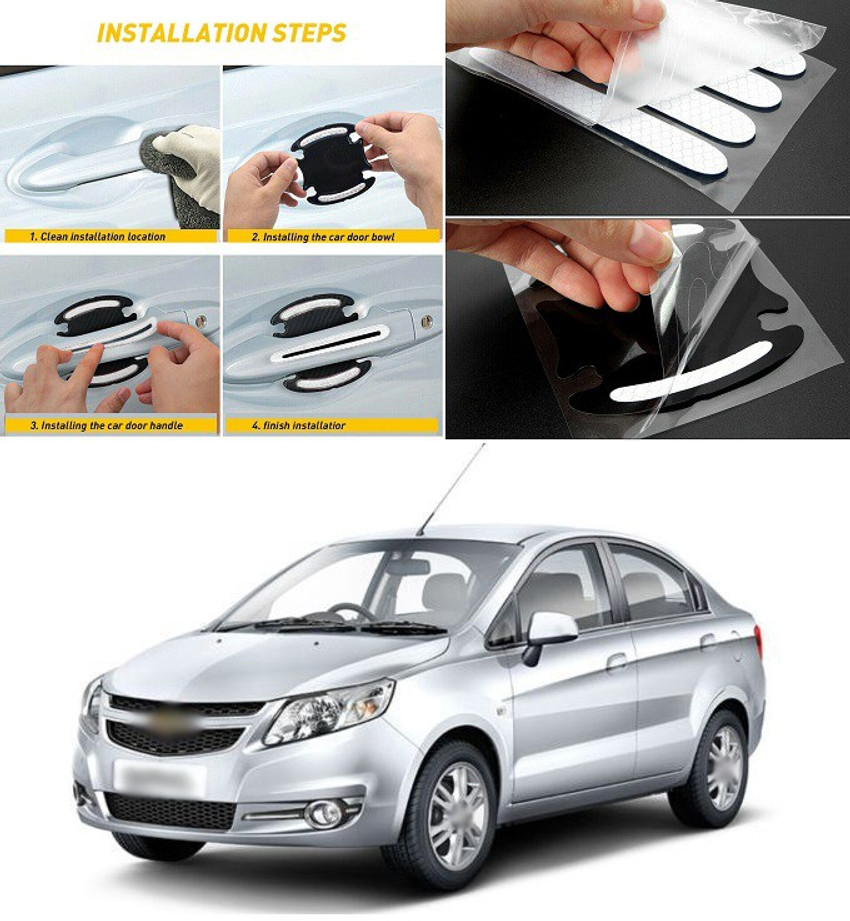 PROEDITION Car Door Handle Scratch Cover Sticker Protective Film
