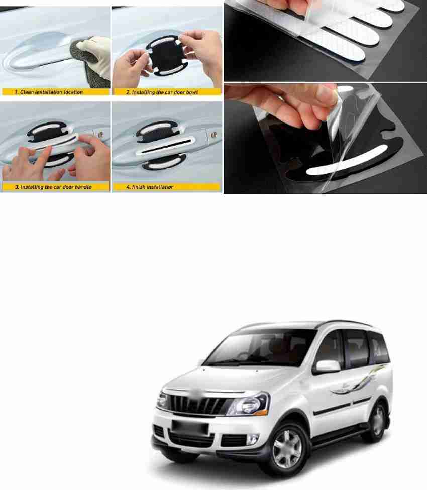 Stainless Steel Buckle Eid Sticker Auto Door Lock Cover For Dacia