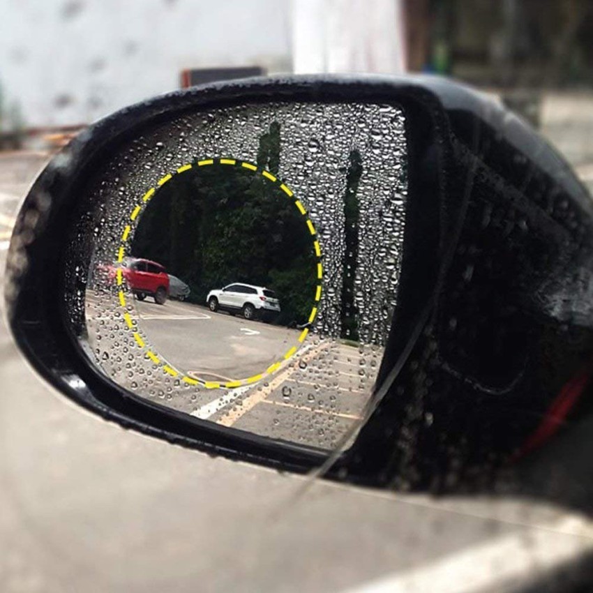 Golden Sparrow Car Rearview Mirror Film, 2 PCS Anti-Fog Waterproof Soft  Protective Film Universal Car Bus Screen Protector(Round) Plastic Car Mirror  Cover Price in India - Buy Golden Sparrow Car Rearview Mirror