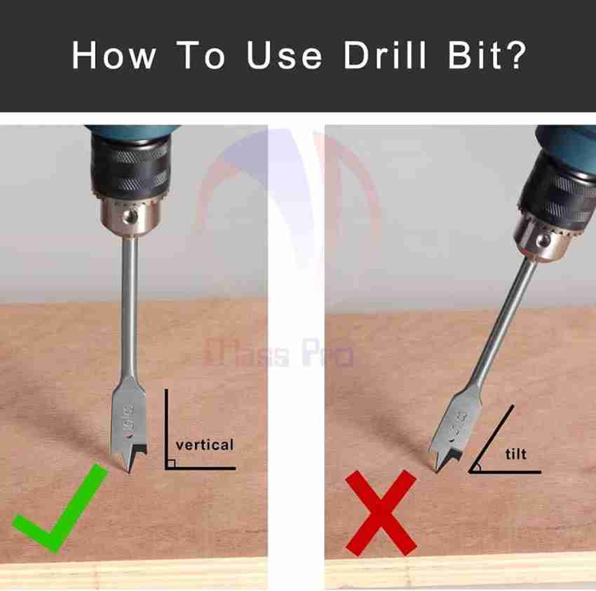 Wood Drill Flat Bits Woodworking Spade Bits Hole Saw Cutter Drill Bit 6mm -  50mm