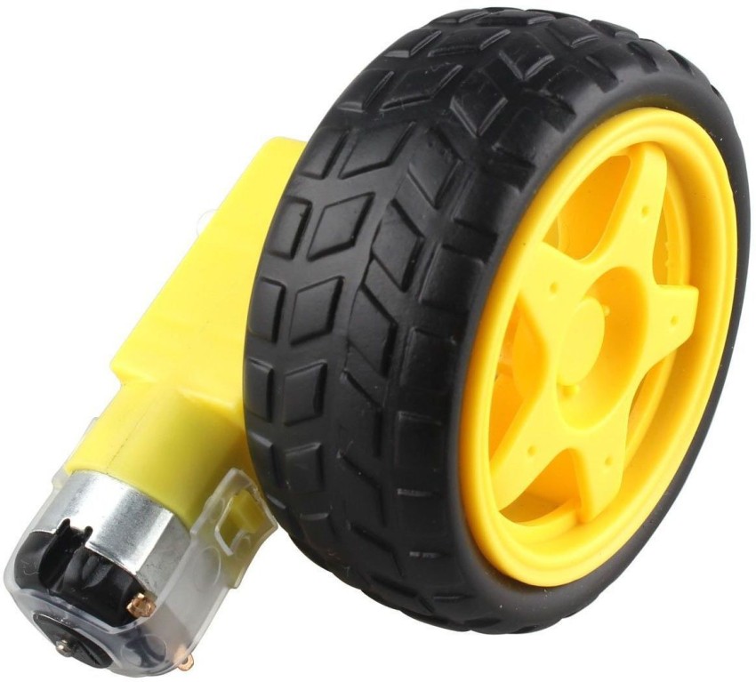 Buy Bo Motor Yellow wheels- 4 pcs Online in India