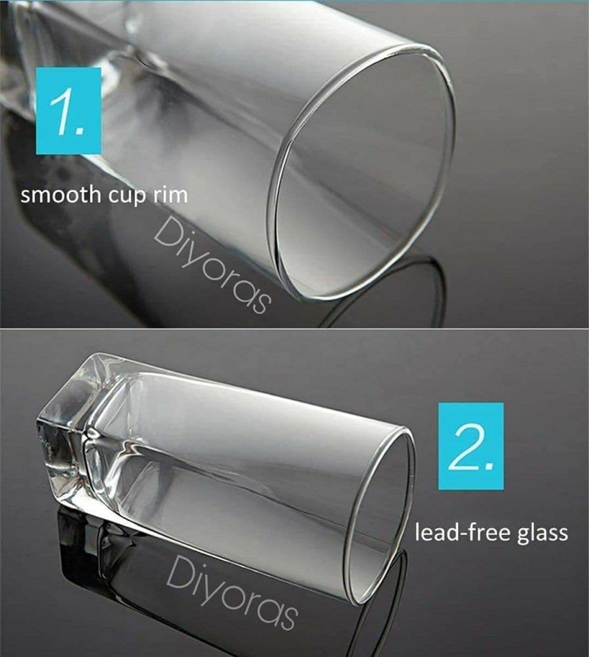 Buy TYGIEL Highball Glasses for Drinking Cocktail, Juice, Milkshake, Coke,  Soda, Beer, Whiskey, Dishwasher Safe, Set of 6 (300ml each), Transparent  Online at Best Prices in India - JioMart.