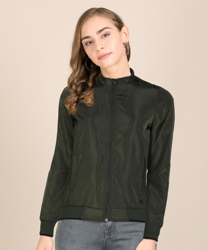 Allen solly leather jacket top