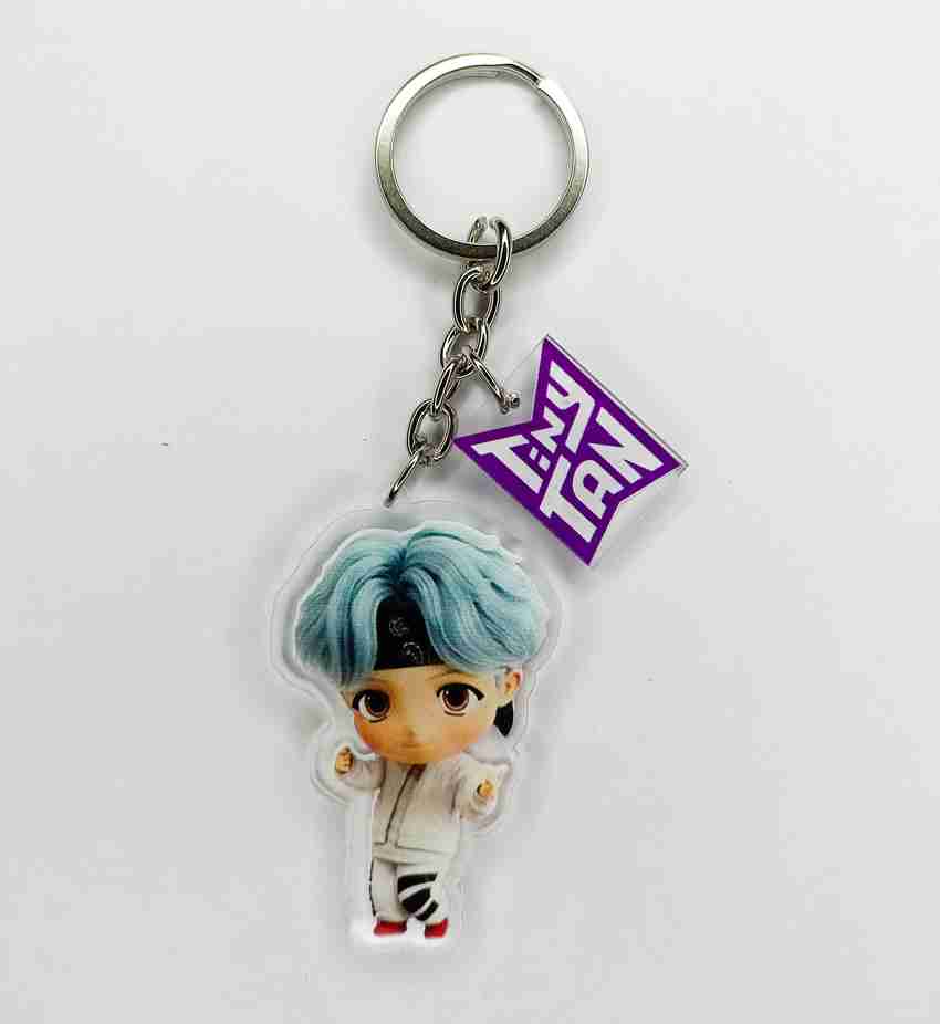 Acrylic keyring bts outlet