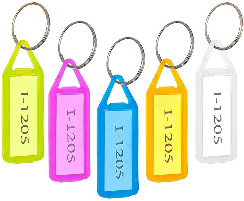 Key chain tags top