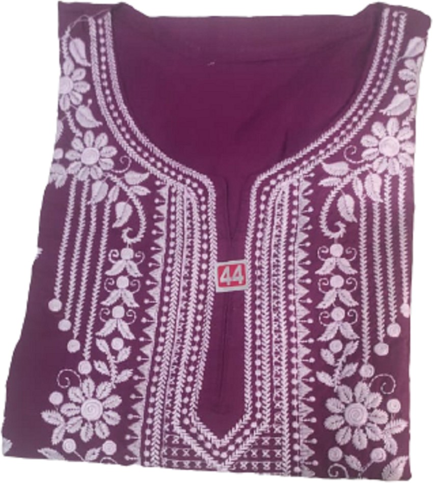 ADA Women Chikan Embroidery Straight Kurta - Buy White ADA Women Chikan  Embroidery Straight Kurta Online at Best Prices in India | Flipkart.com