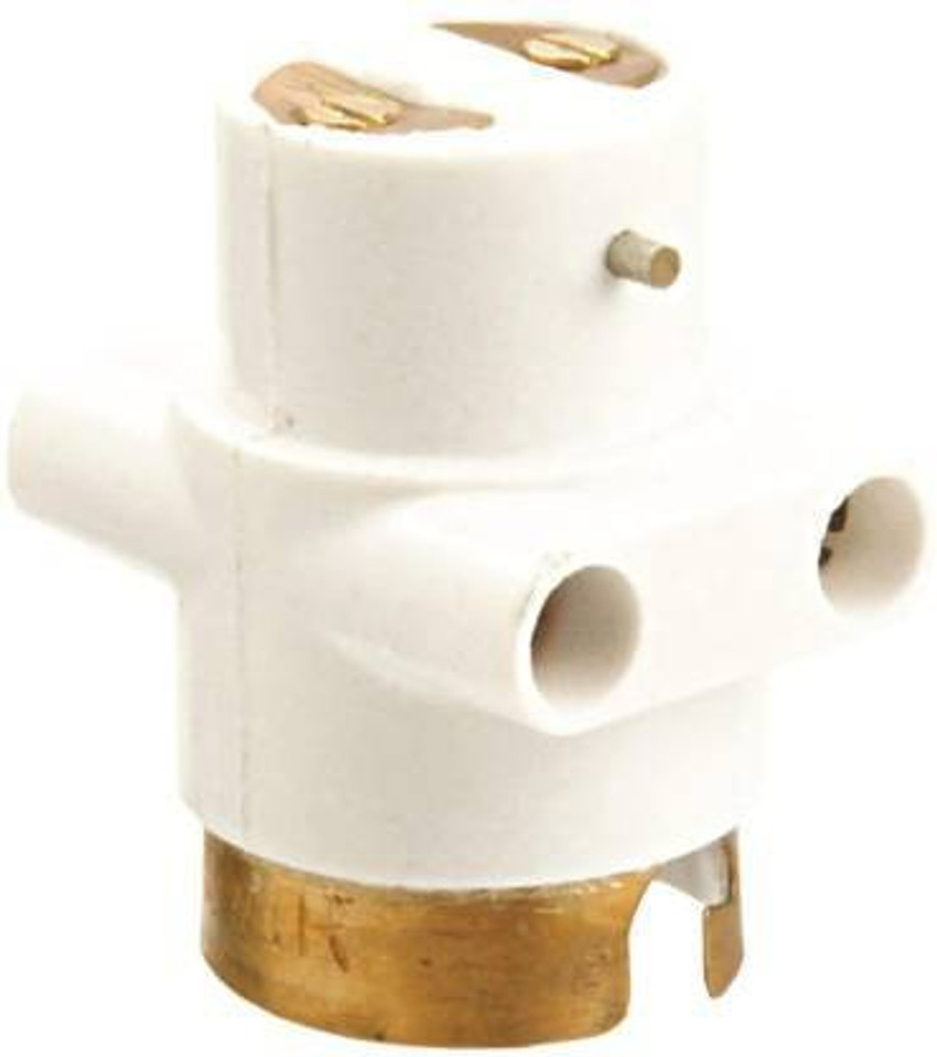 Bulb holder with 2 shop pin socket