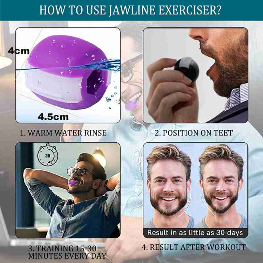 maycreate ® 2 Pcs Small Jawline Exerciser for Women & Men, Jaw Trainer  Jawline shaper Face Shaping Mask Price in India - Buy maycreate ® 2 Pcs  Small Jawline Exerciser for Women