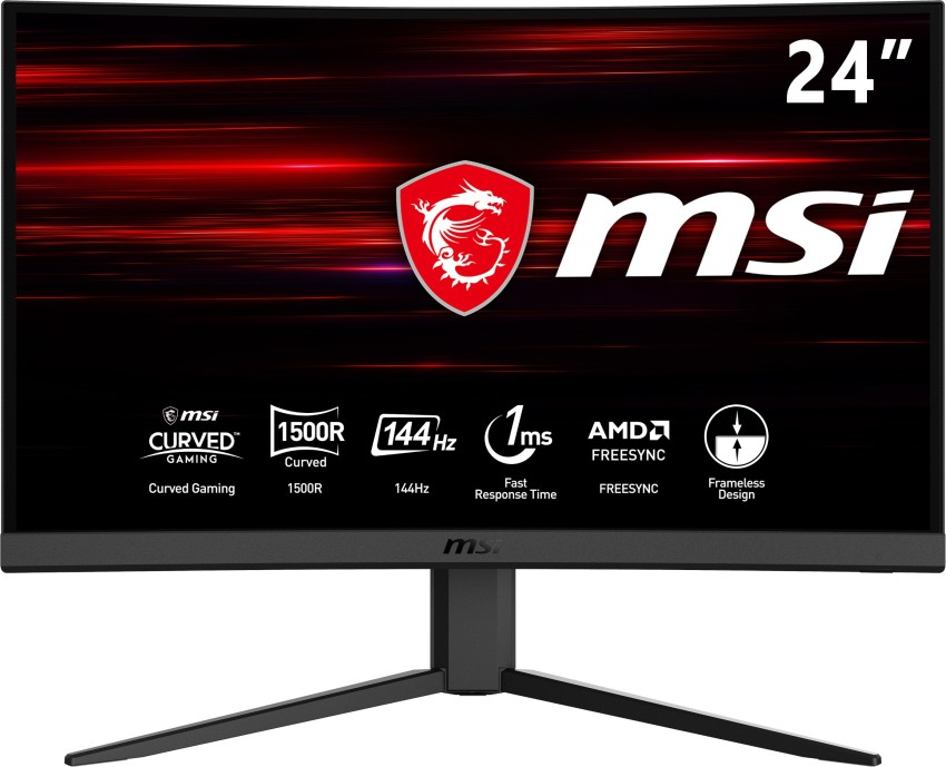 MSI Optix Full Gaming - Optix G24C4) in online Buy G24C4) Price Curved 23.6 India inch Curved (Optix VA Monitor Panel Gaming 23.6 HD Panel MSI inch VA (Optix HD Full Monitor