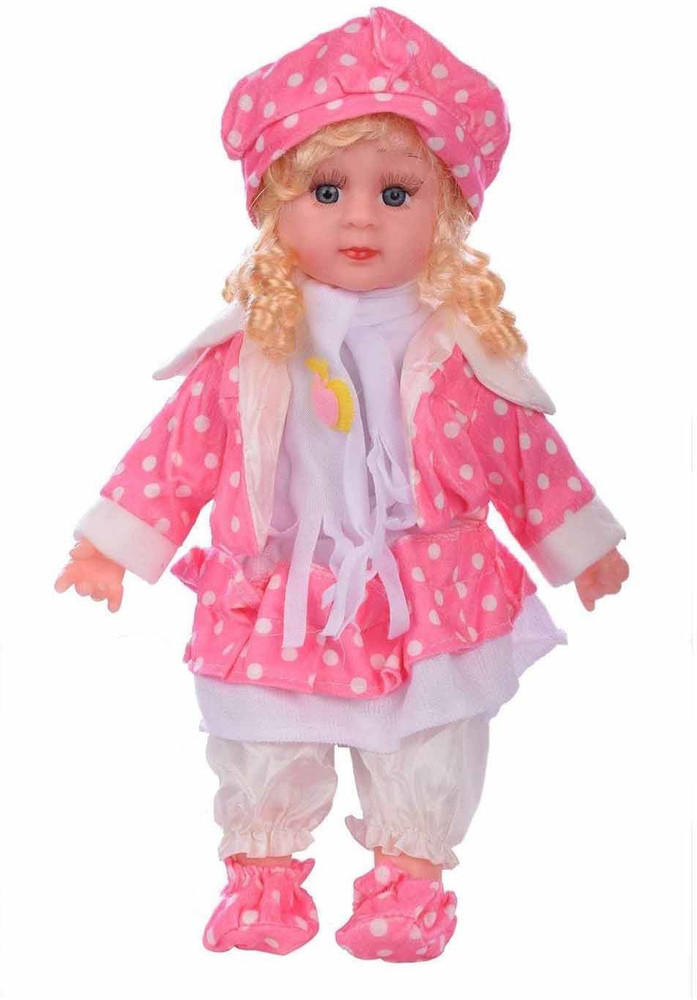 ALL IN ONE Baby Girl Singing Poem Doll Soft Toy for Kids Baby