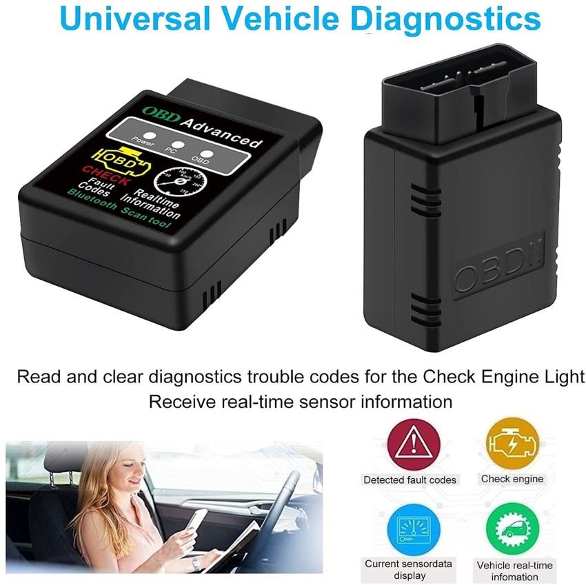 SellRider ELM327 HH OBD Advanced Bluetooth 1.5 ODB2 ODB22