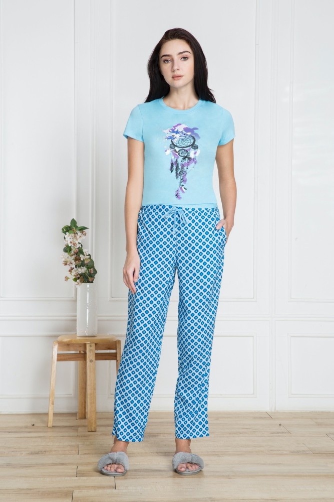 VAN HEUSEN Indi Women Pyjama - Buy VAN HEUSEN Indi Women Pyjama Online at  Best Prices in India