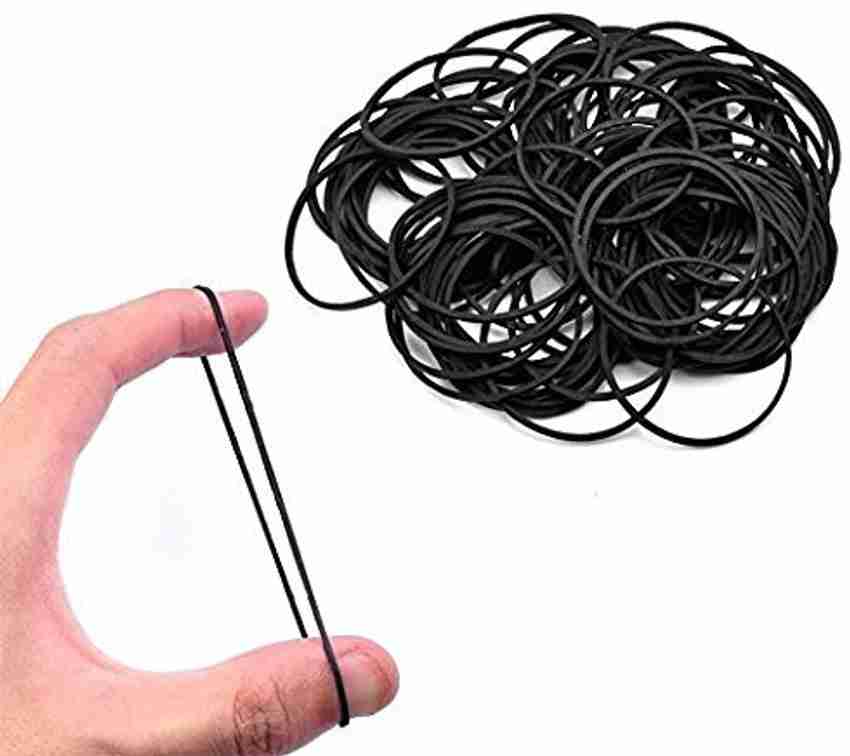 Sapna sales Elastic Rubber bands Black Rubber Band Price in India