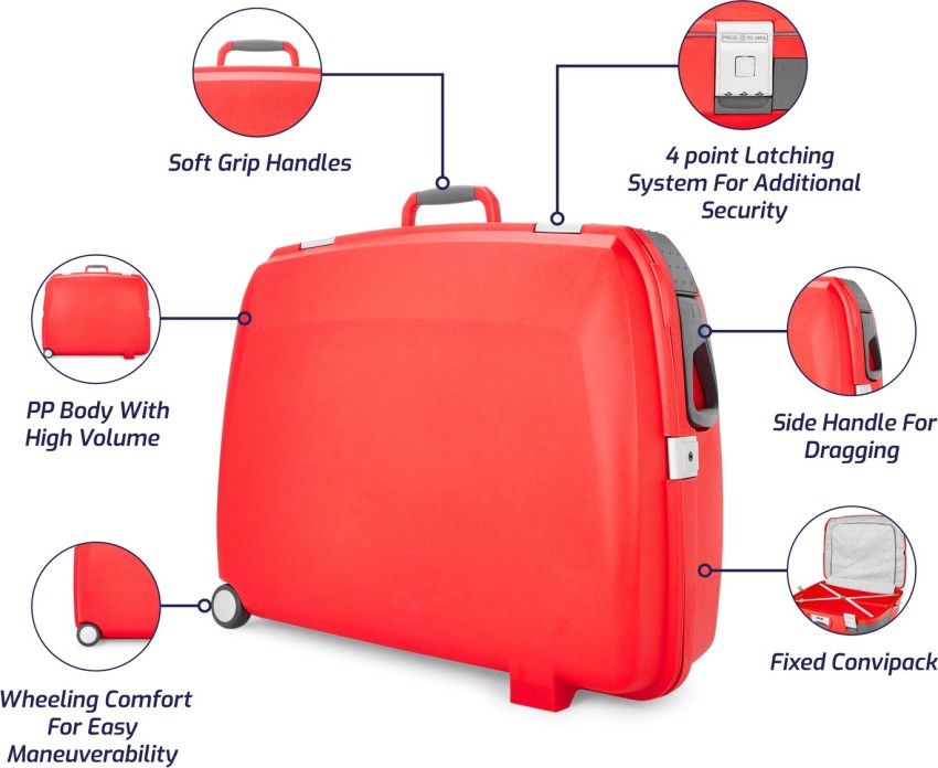 Vip suitcase cheap without zip