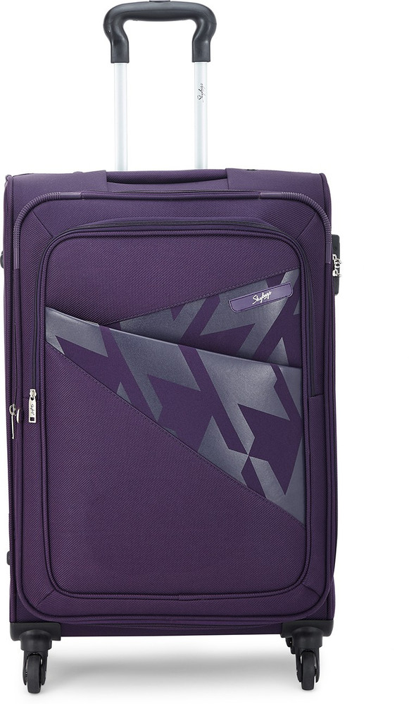SKYBAGS VALENTINE STROLLY 66 SOFT Expandable Check-in Suitcase 4 Wheels -  27 inch Purple - Price in India | Flipkart.com
