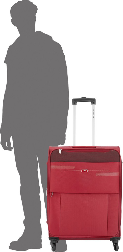 VIP OXFORD MAX 4W EXP STROLLY 69 AST SOFT RED Expandable Check in Suitcase 4 Wheels 27 inch Red Price in India Flipkart
