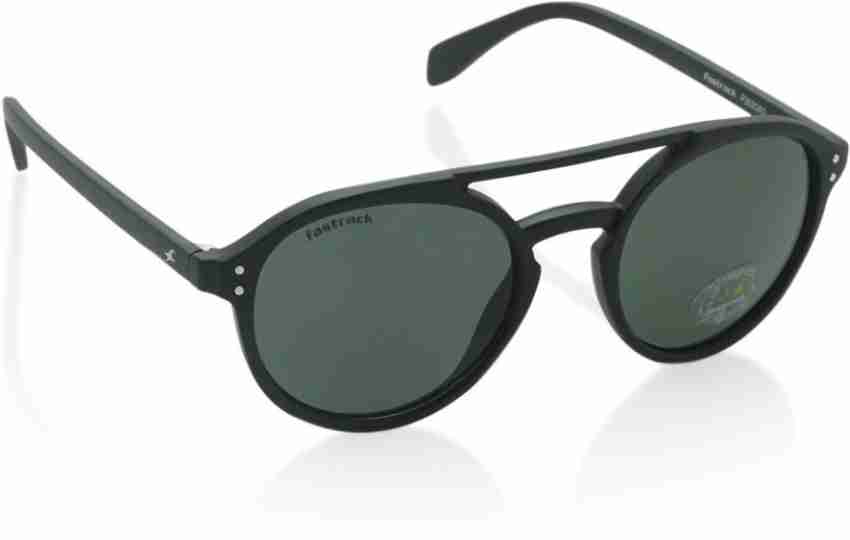 Buy Fastrack Round Sunglasses Green For Men & Women Online @ Best Prices in  India