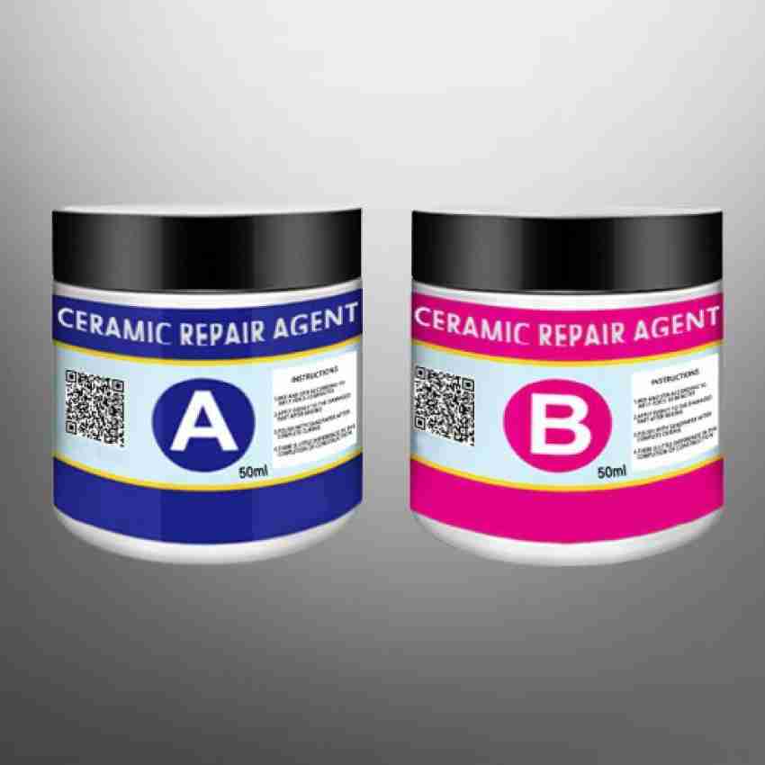 closal Ceramic Repair Agent A&B Set Strong Joint Glue Non-Toxic Immediate  Wall Crack Repair For Joint (100 ml) Adhesive Price in India - Buy closal Ceramic  Repair Agent A&B Set Strong Joint