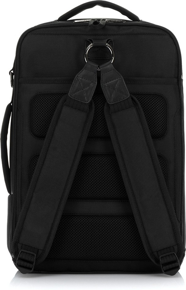 SAMSONITE VESTOR 3WAY BACKPACK BLACK 16 L Laptop Backpack Black Price in India Flipkart
