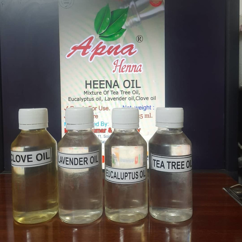 Henna oil shop