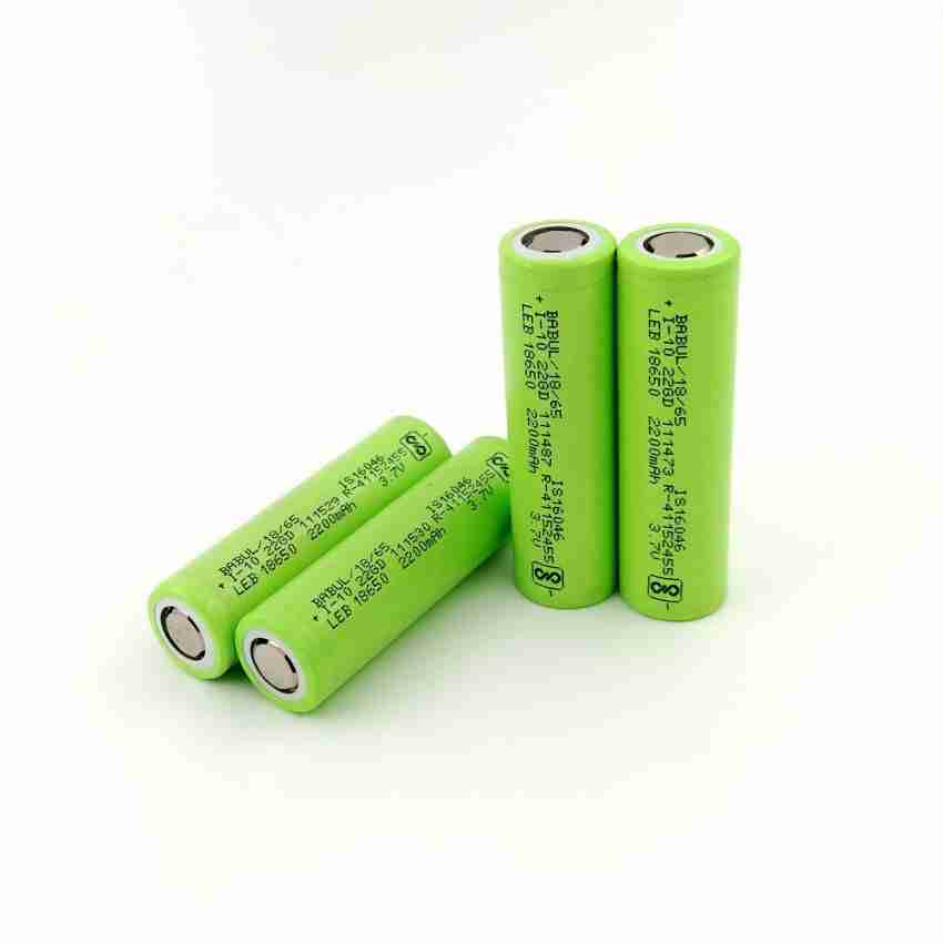 Rechargeable battery 18650 Li-Ion 2200 mAh 3.7V