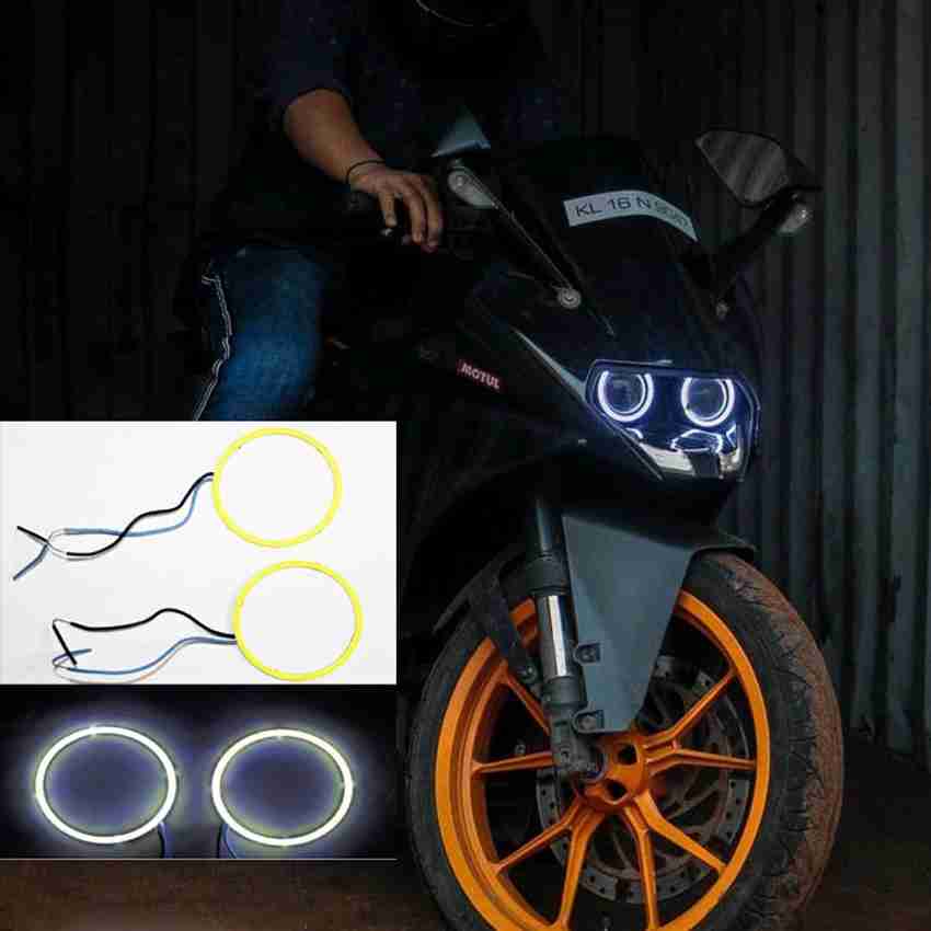 Vagary KTM RC 125 200 390 Angel Eyes Ring Light for Headlight White Projector Lens Price in India Buy Vagary KTM RC 125 200 390 Angel Eyes Ring Light for Headlight White Projector Lens online