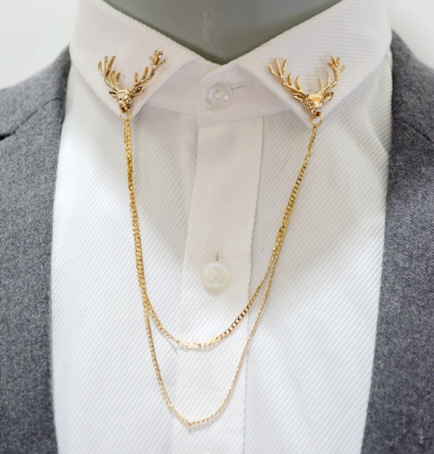 Lapel on sale brooch chain