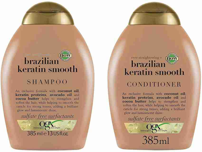 ogx BRAZILIAN KERATIN SHAMPOO AND CONDITIONER Price in India