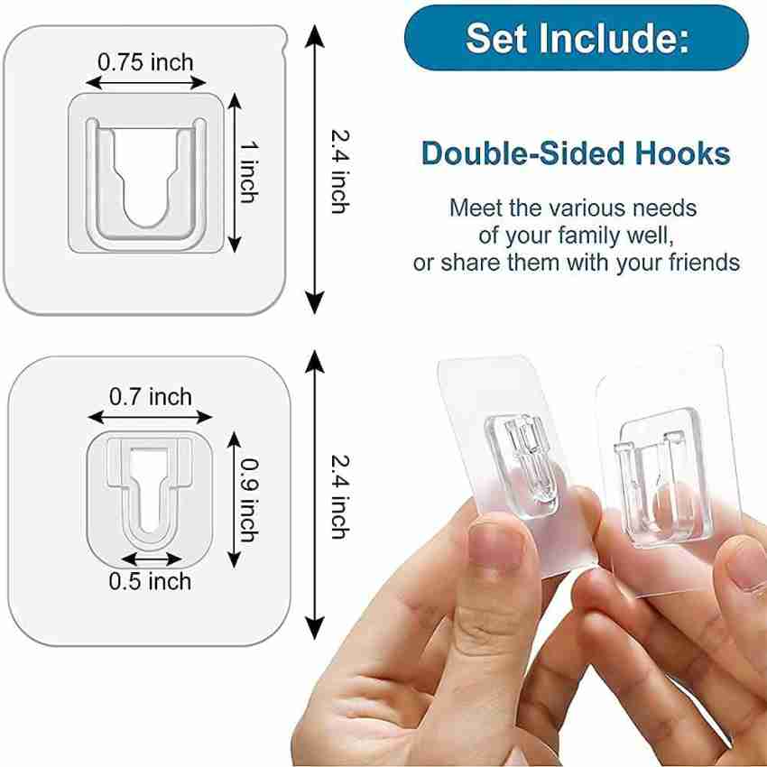 HOKiPO Magic Sticker Series Adhesive Hooks for Heavy Items - Load Capacity  5 KG, Pack of 1 (Model - AR3475*4) Hook 1 Price in India - Buy HOKiPO Magic  Sticker Series Adhesive