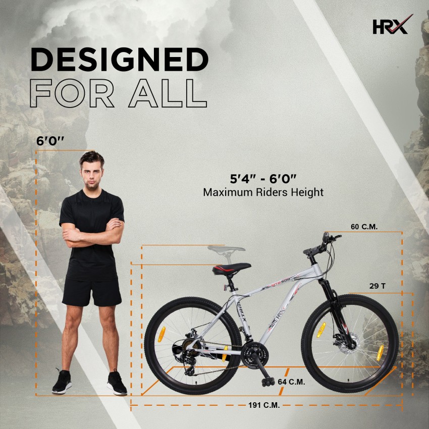 HRX MTB 500 29 T Mountain Cycle