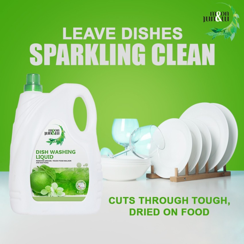 We Shine Dish Wash Liquid Gel, Kitchen Utensil Cleaner Removes grease &  oil, Washes away Bacteria With Fragrance