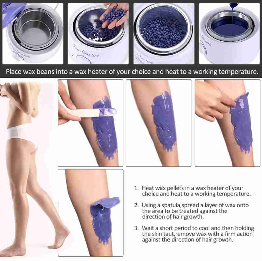 THTC All type skin painless hair remove Hot Wax Wax - Price in