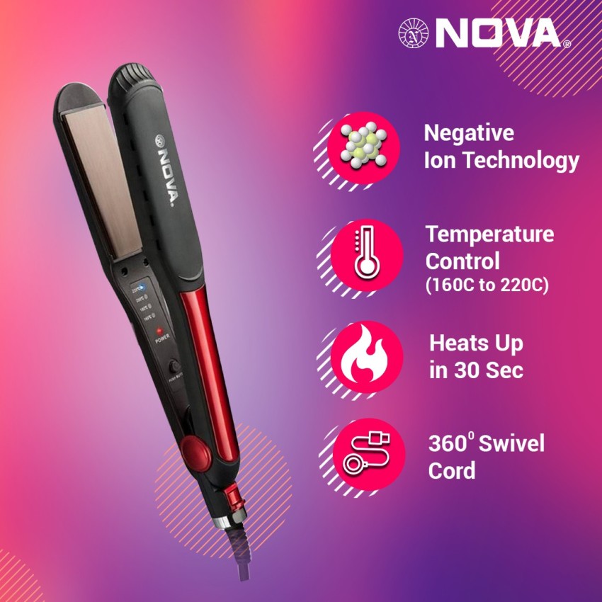 Nova nhs 982 hair sale straightener