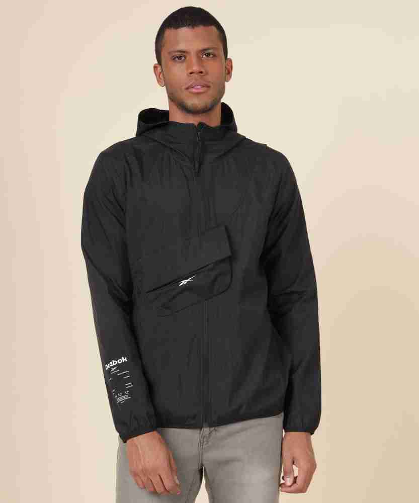 REEBOK Full Sleeve Solid Men Jacket Buy REEBOK Full Sleeve Solid Men Jacket Online at Best Prices in India Flipkart