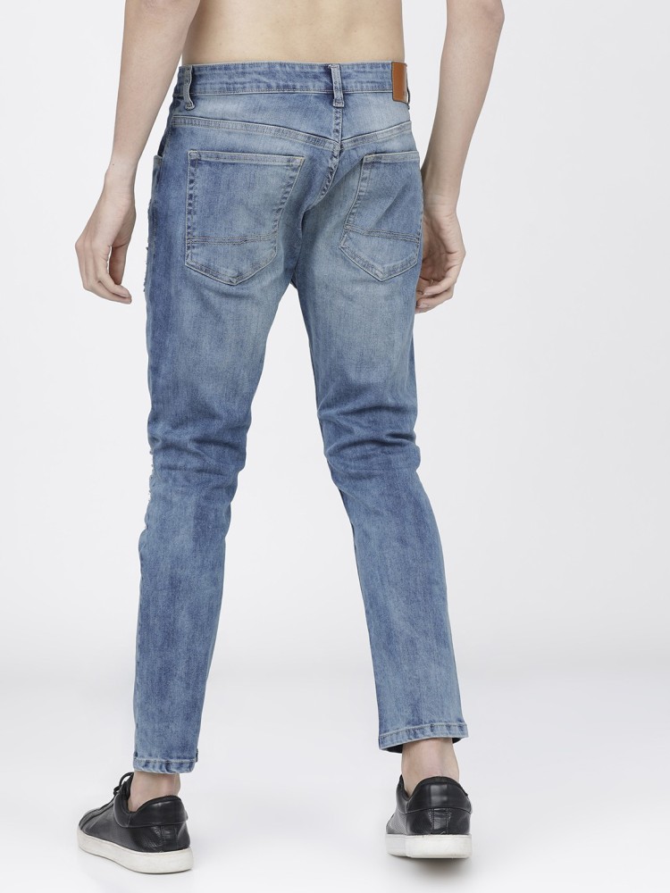 KETCH Tapered Fit Men Blue Jeans - Buy KETCH Tapered Fit Men Blue Jeans  Online at Best Prices in India