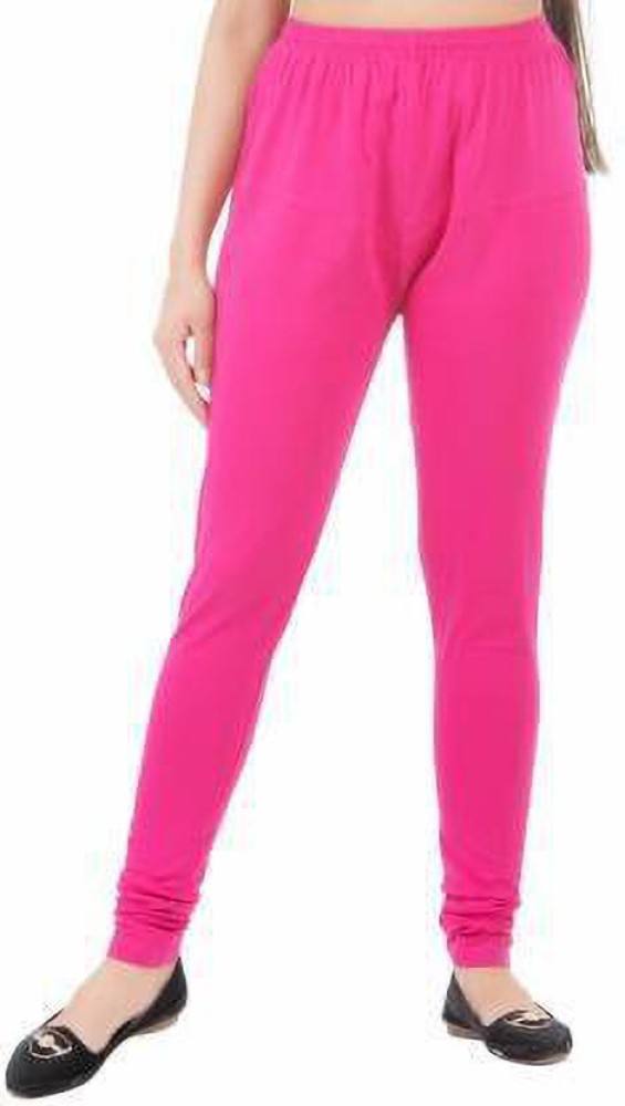 Churidar Leggings-Magenta