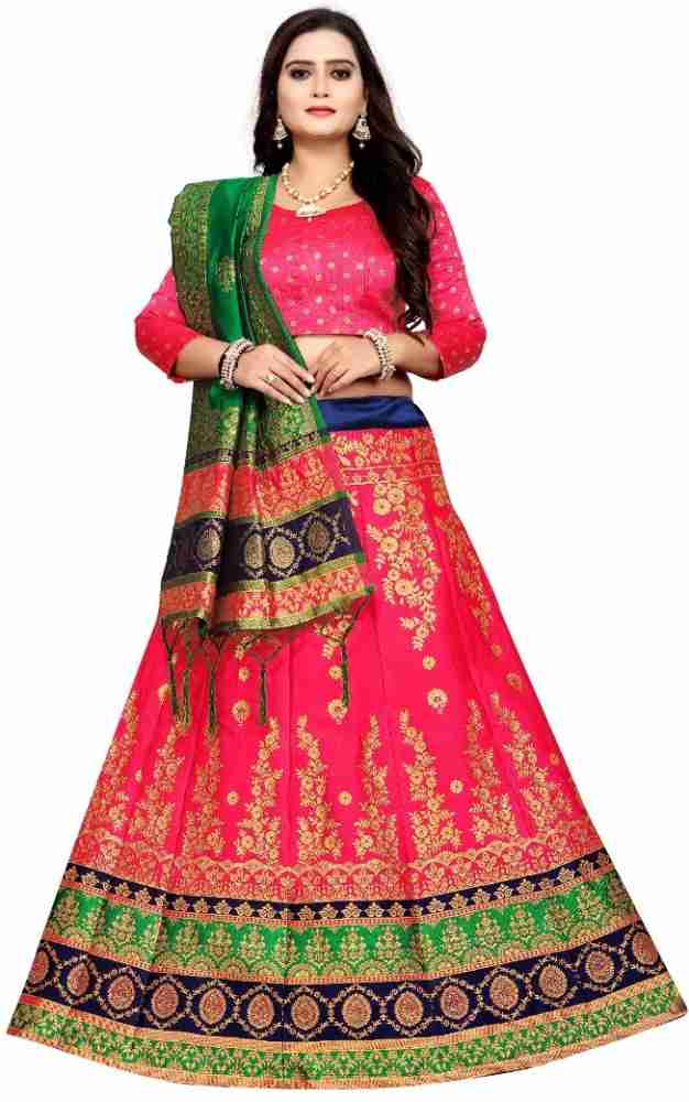 HETASH FASHION Self Design Semi Stitched Lehenga Choli Buy