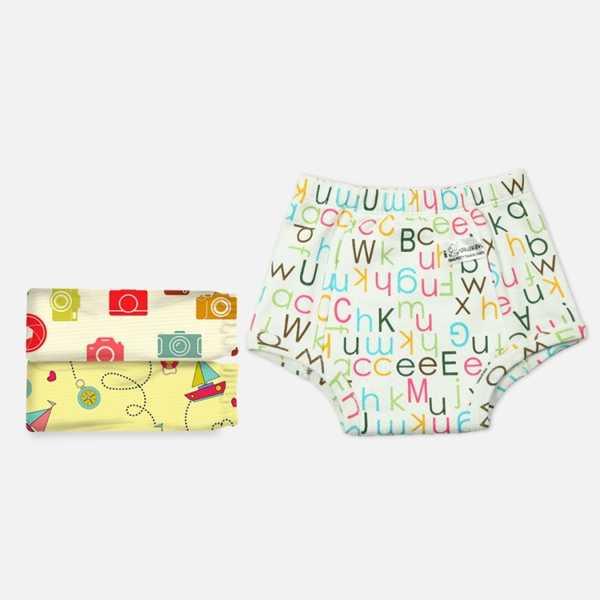 Padded Underwear Pack of 1 No Print Choice by SuperBottoms