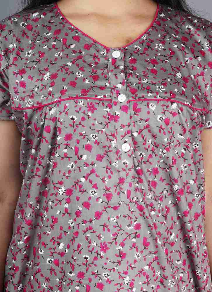 Feeding nighty shop with button