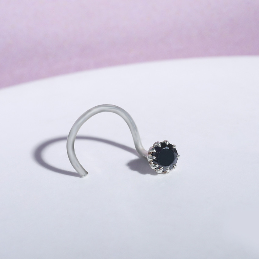 Black stone nose ring Clearance