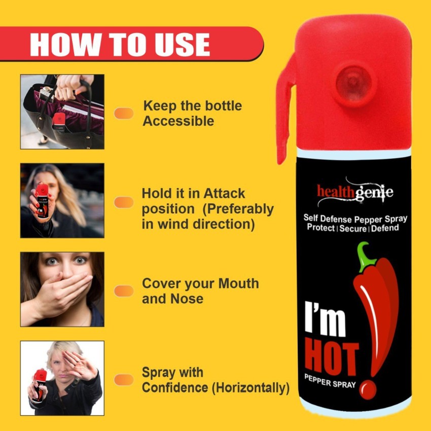 Healthgenie Pepper Spray, Pack Of 3