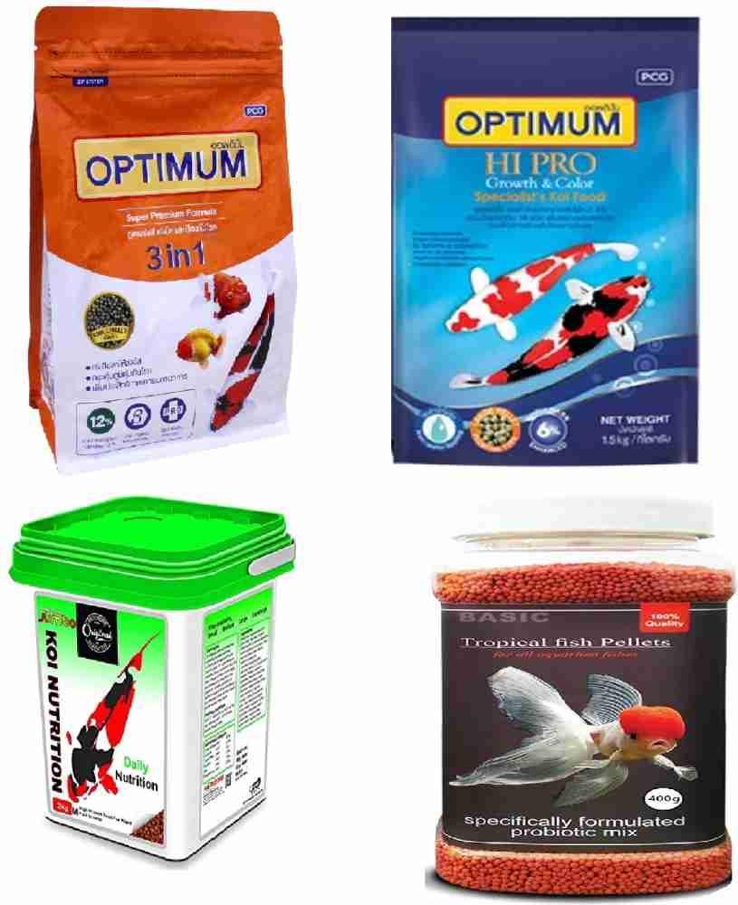 Optimum goldfish hot sale food