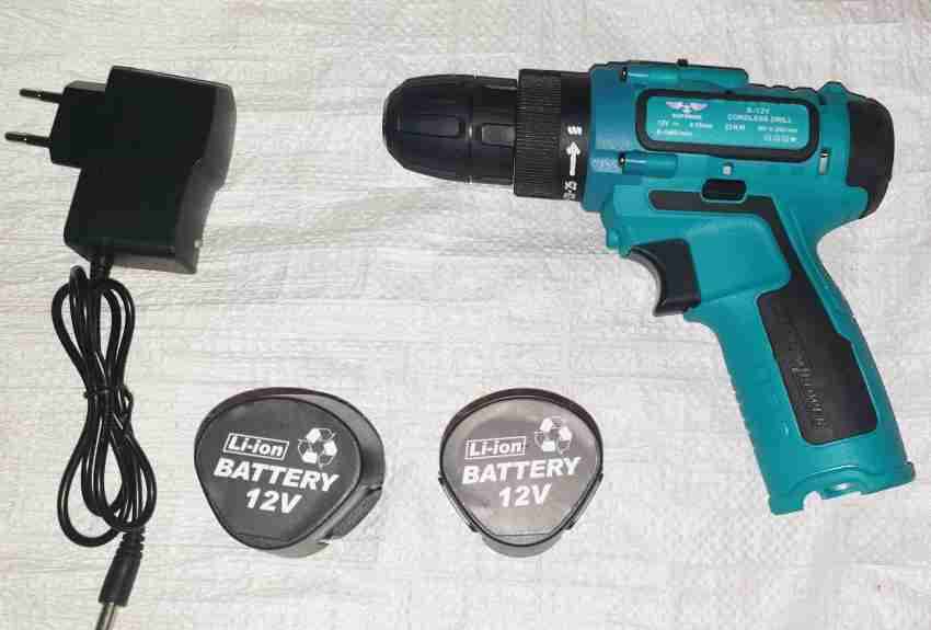 Can you use discount 18v battery 12v drill