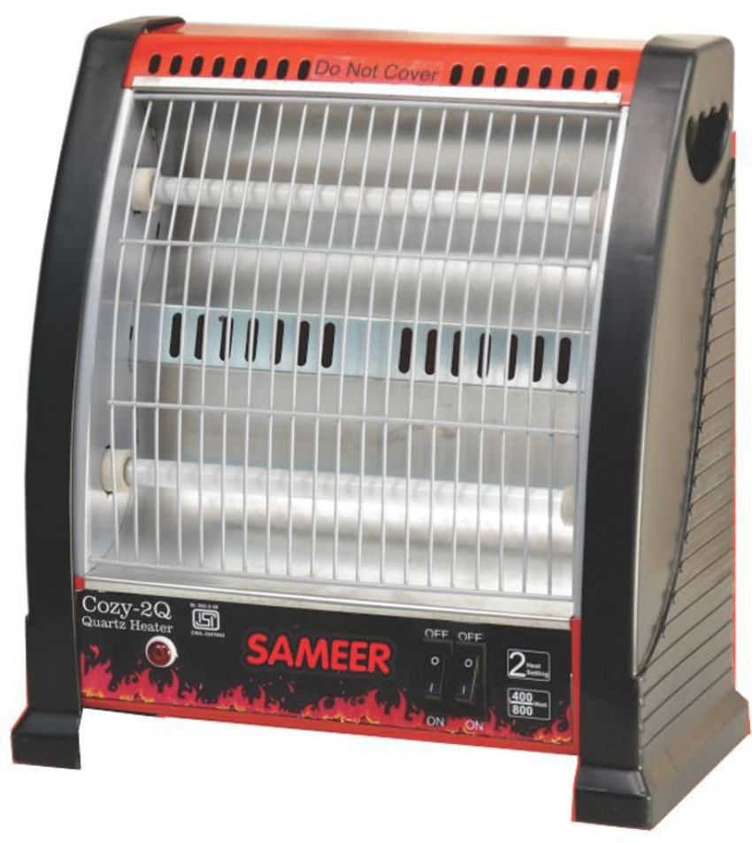 Sameer Cozy Smart 2Q Quartz Room Heater Price in India - Buy Sameer Cozy  Smart 2Q Quartz Room Heater online at Flipkart.com