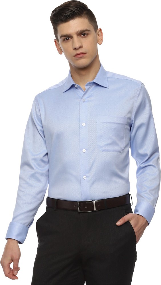 Buy Louis Philippe Blue Shirt Online - 757439