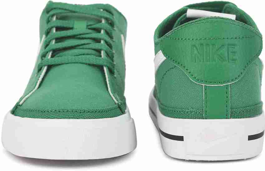Nike green canvas shoes outlet