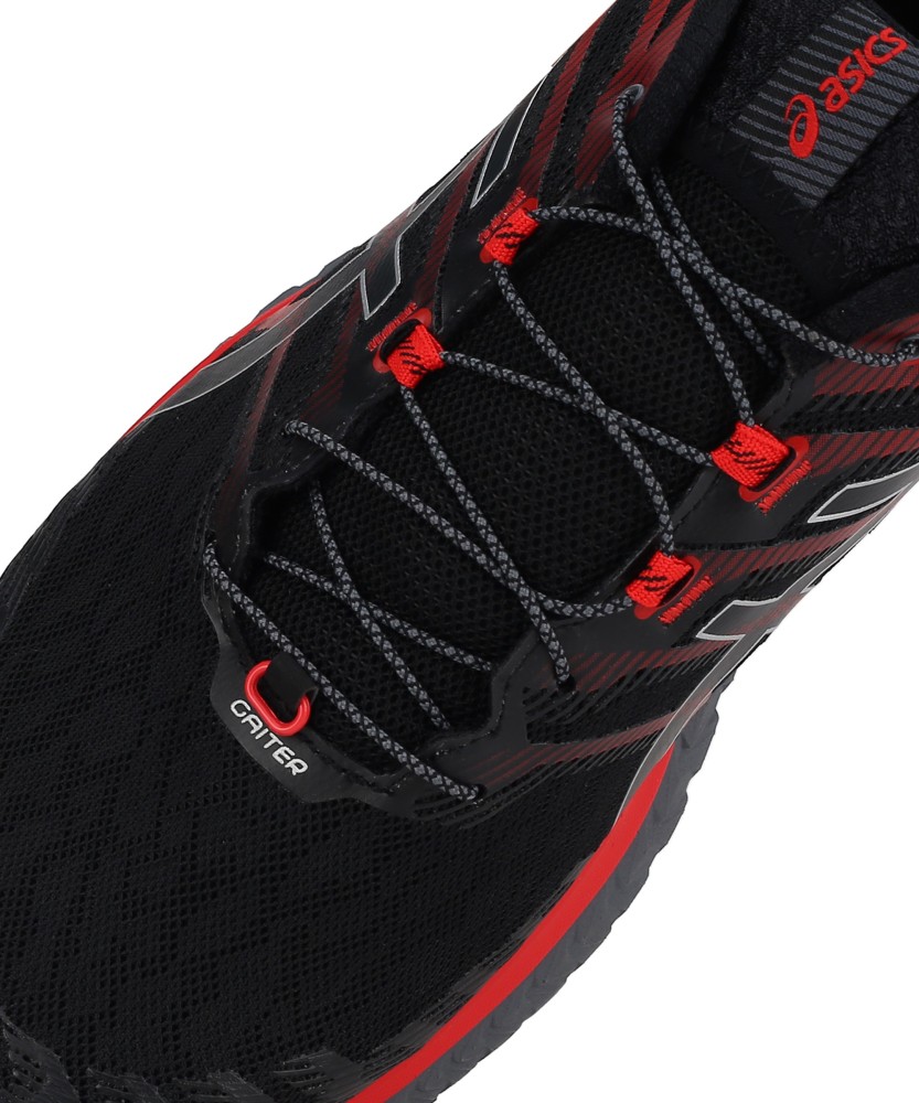 Men's TRABUCO MAX, Black/Electric Red, Trail Running Shoes