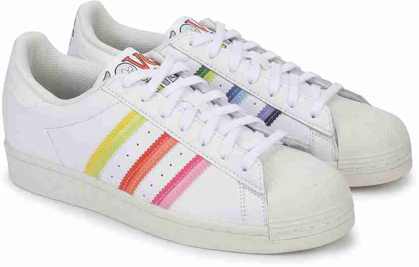 Adidas superstar sale rainbow pride
