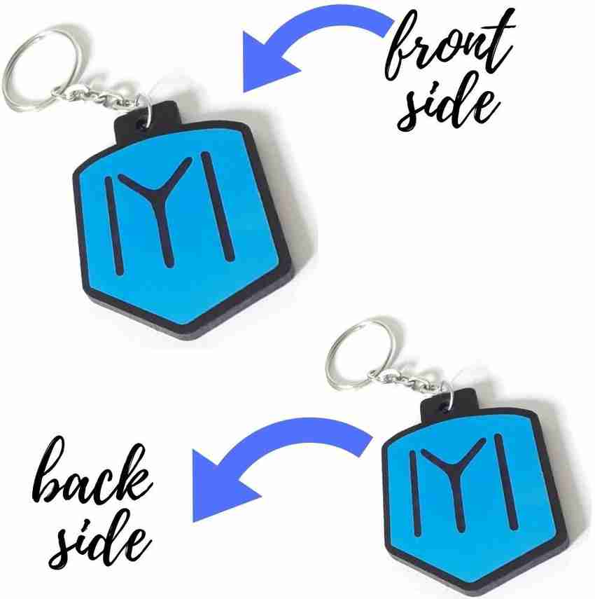 WALLPAY Dirllis Kayi Flag Ertugrul Qazi Keychain Dual Side Black with Blue Combination Keyring kurulus Osman Key Chain Price in India Buy WALLPAY Dirllis Kayi Flag Ertugrul Qazi Keychain Dual Side